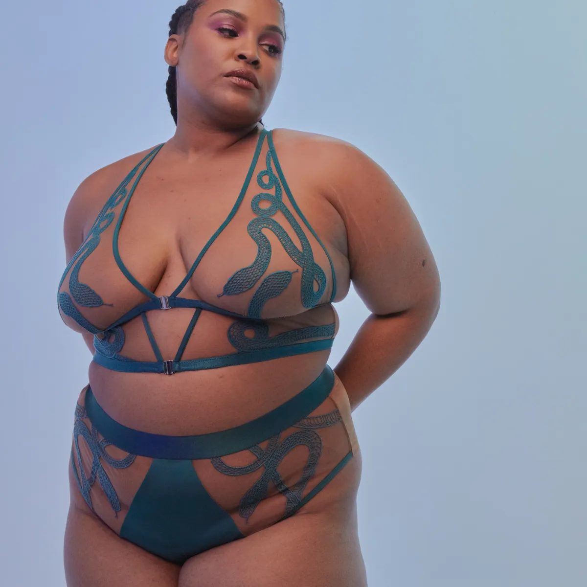 Medusa Bralette - Chameleon/Toffee sold by Thistle and Spire product image thumbnail 5