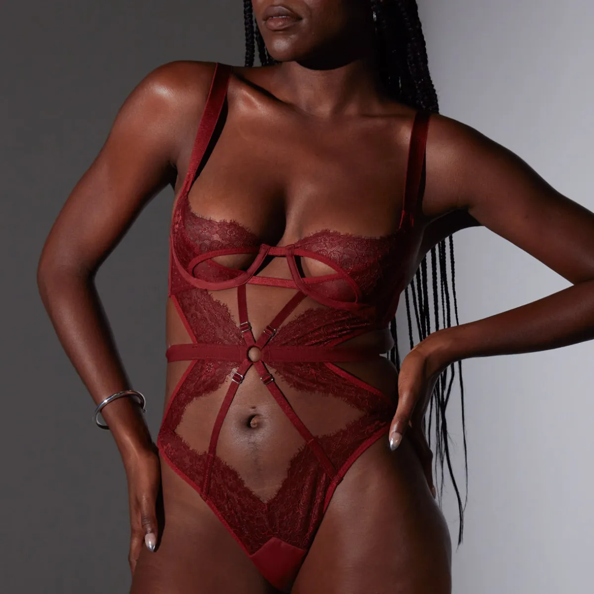 Minna Playsuit - Ruby sold by Thistle and Spire product image thumbnail 3