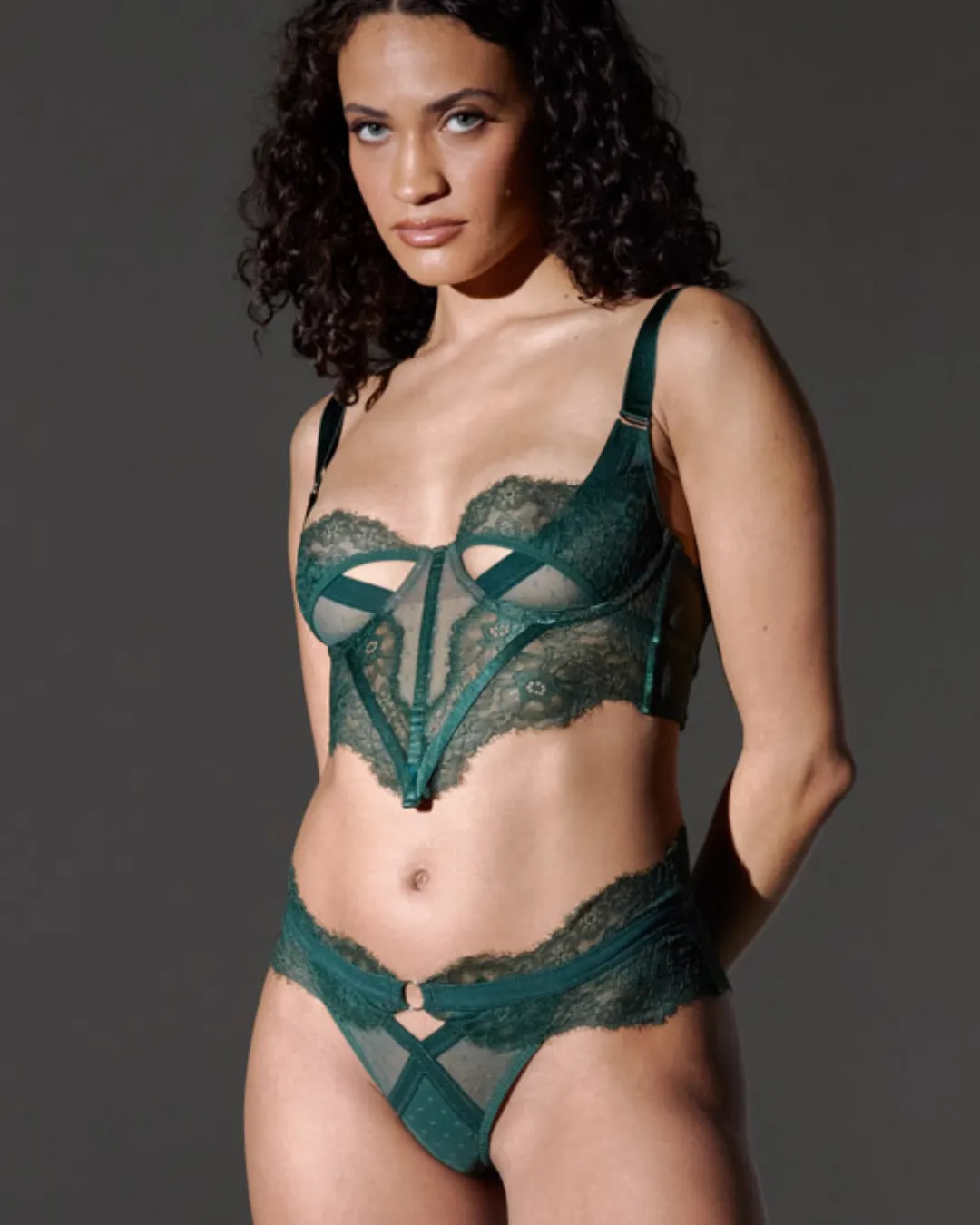 Minna Thong - Emerald sold by Thistle and Spire product image thumbnail 2