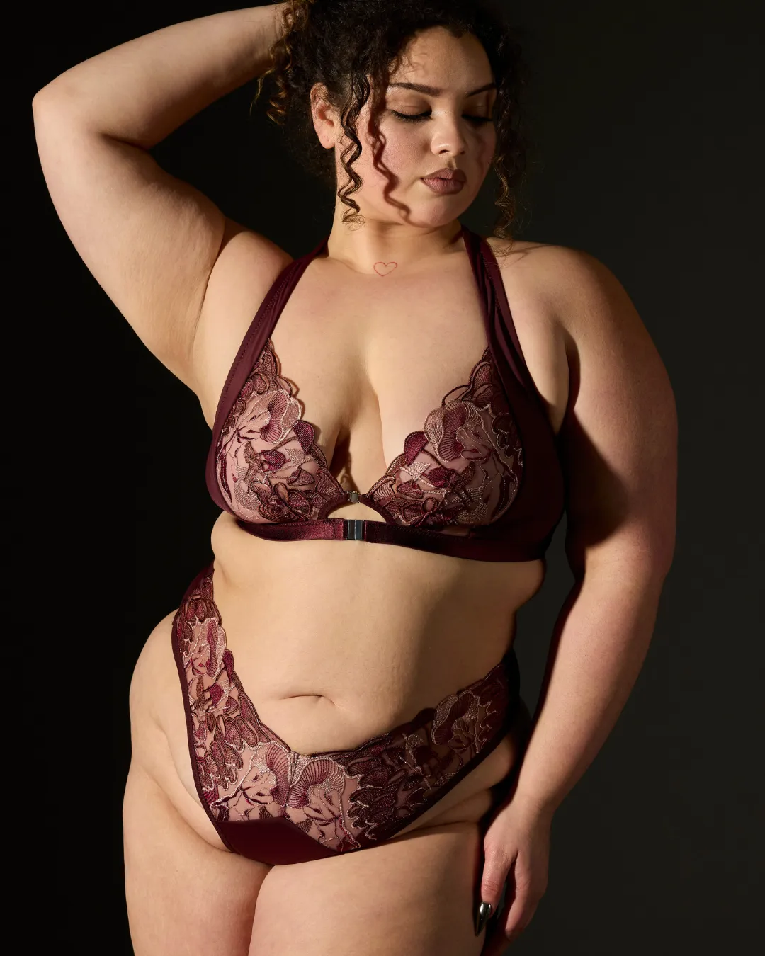 Chanterelle Thong - Mauve sold by Thistle and Spire product image thumbnail 2