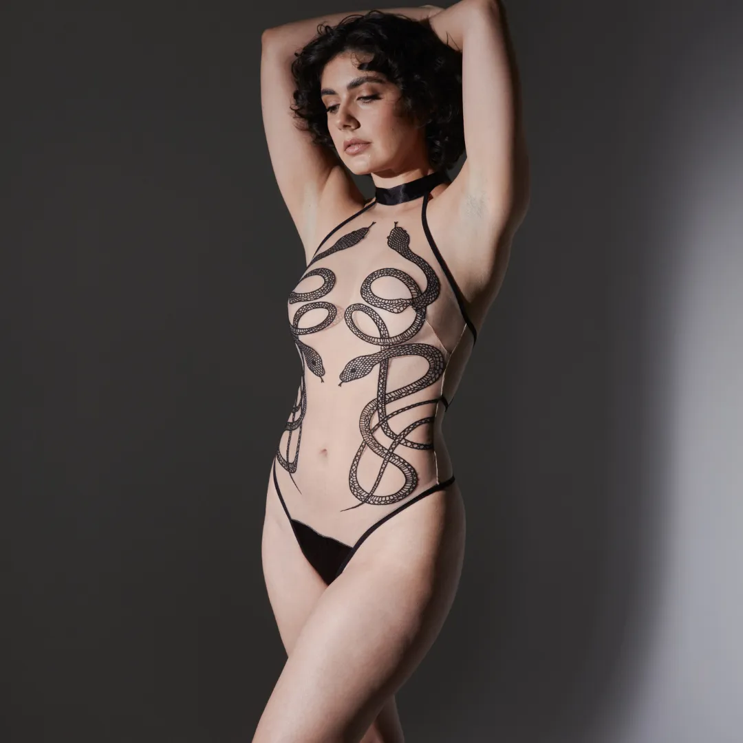 Medusa Bodysuit - Available in Multiple Nudes sold by Thistle and Spire product image thumbnail 3