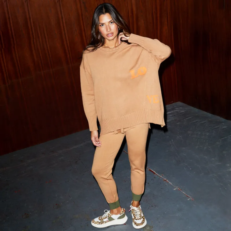 Camel Clash Jogger sold by Never Fully Dressed