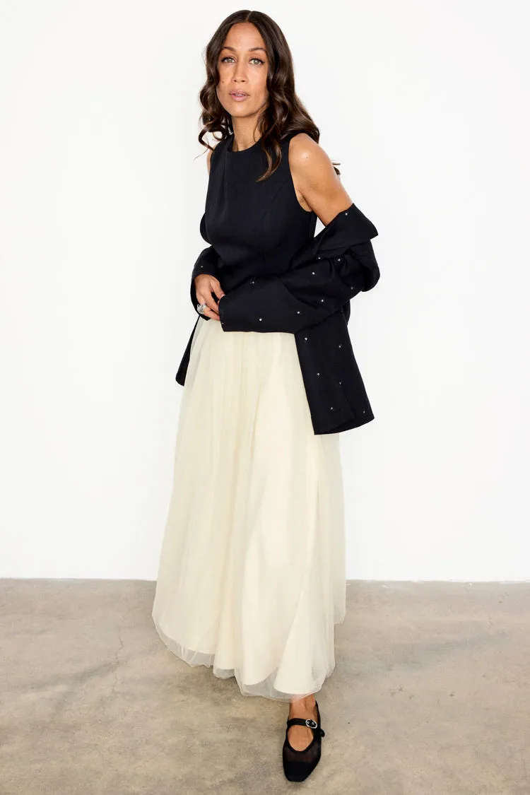 Black and Cream Monika Dress sold by Never Fully Dressed product image thumbnail 5