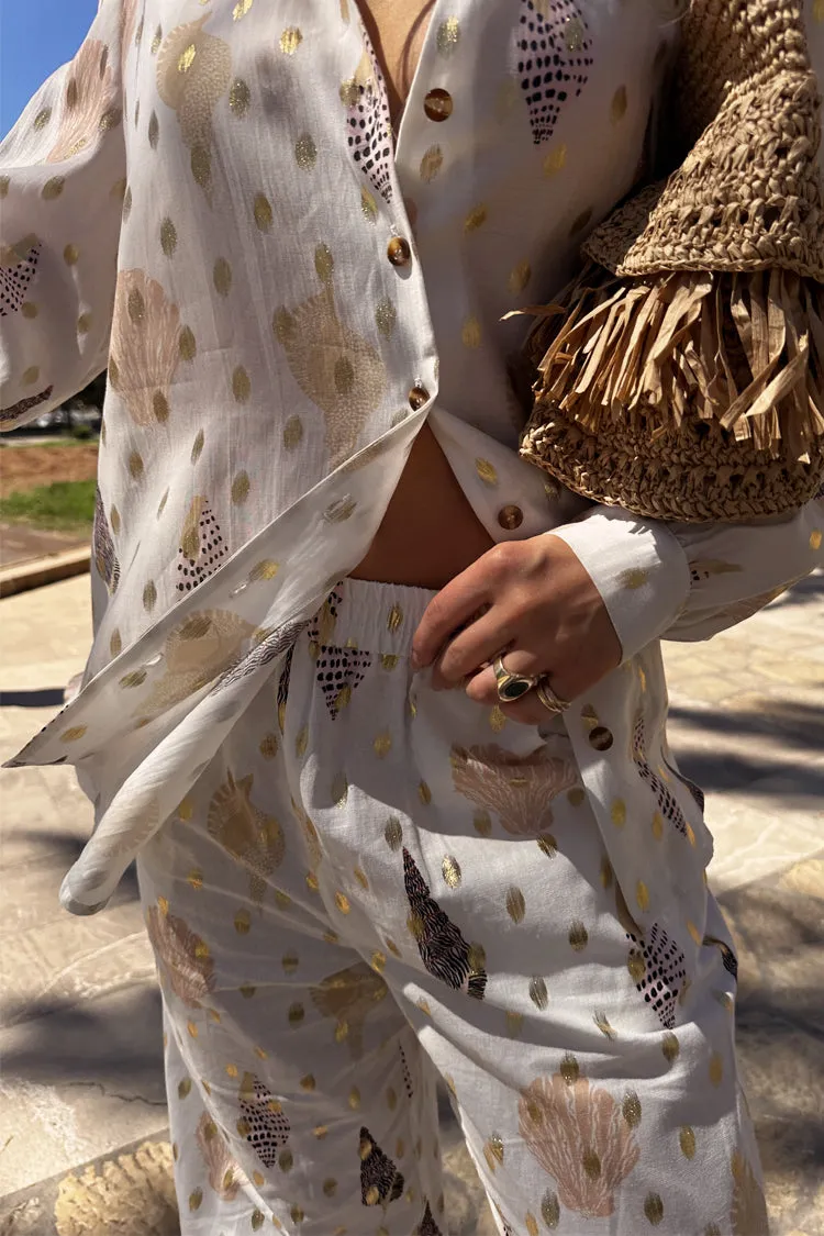 Shells Elissa Trousers sold by Never Fully Dressed product image thumbnail 4