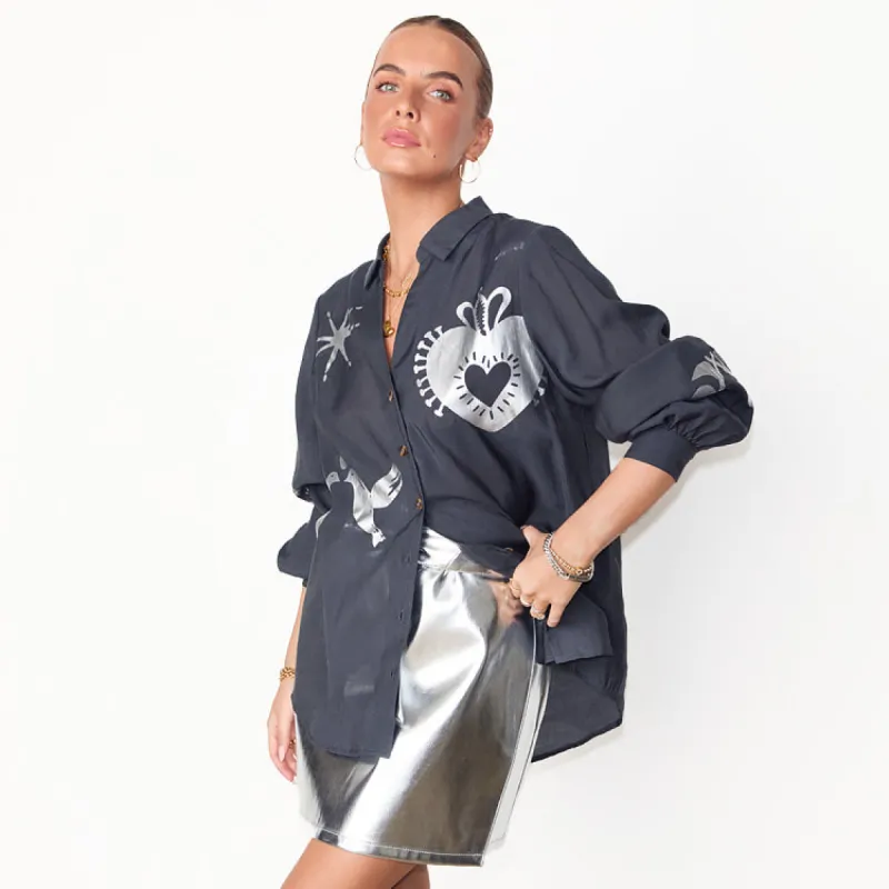 Midnight Romance Miley Shirt sold by Never Fully Dressed