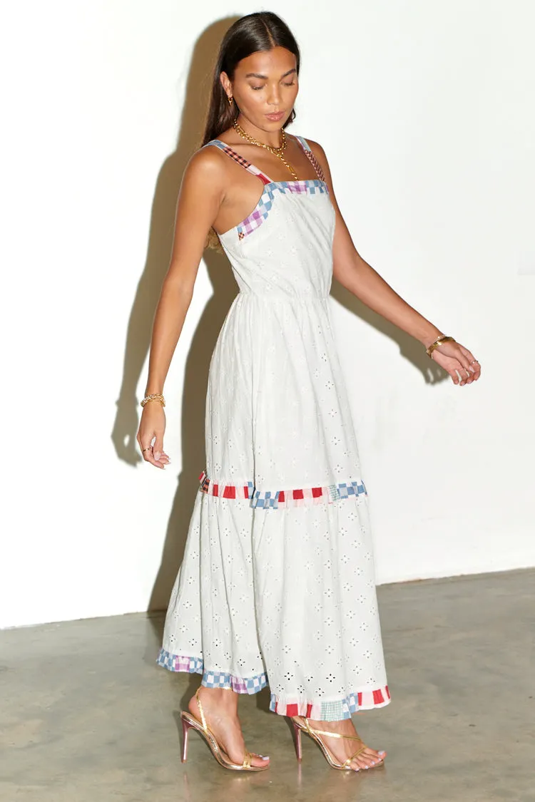 Ivory Clash Check Dress Petite sold by Never Fully Dressed product image thumbnail 2