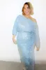 Ice Blue Sequin Tilly Top sold by Never Fully Dressed