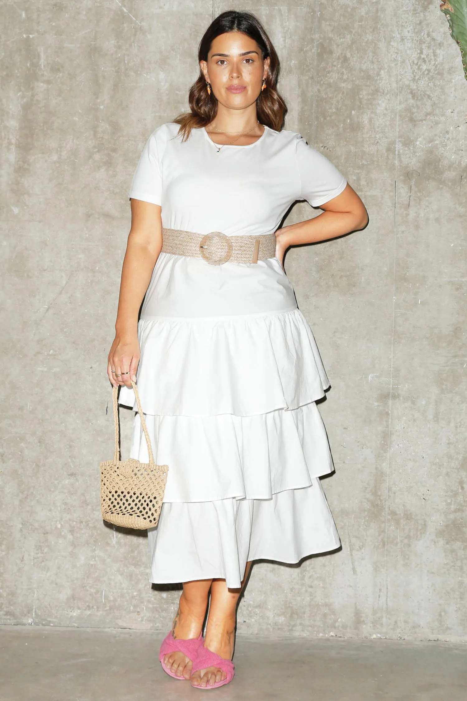 White Carrie Dress - Curve sold by Never Fully Dressed product image thumbnail 3