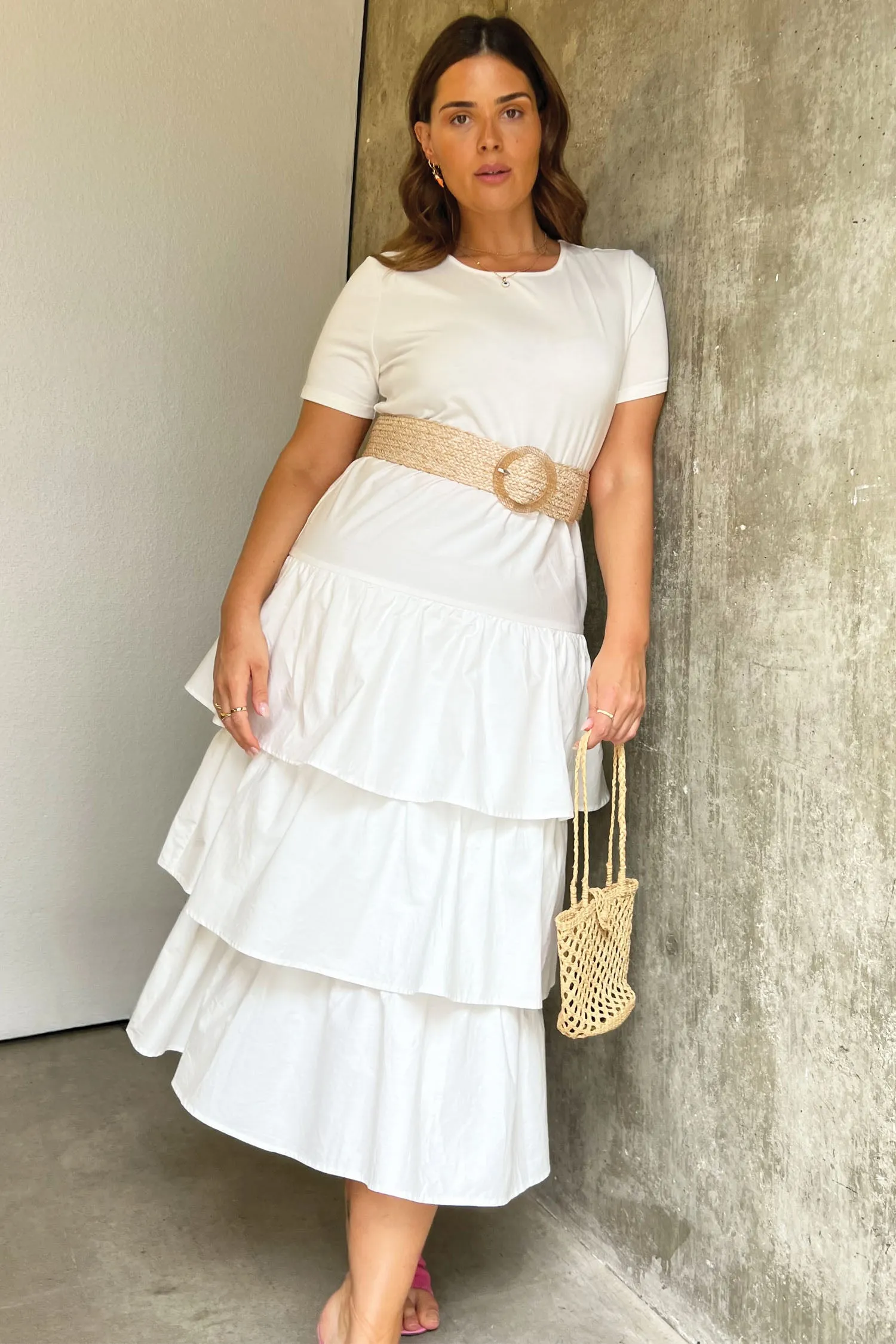 White Carrie Dress - Curve sold by Never Fully Dressed product image thumbnail 2