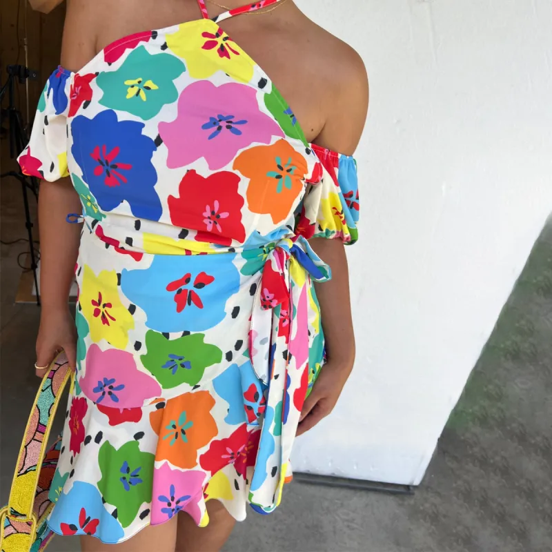 Floral Dotty Roka Top sold by Never Fully Dressed