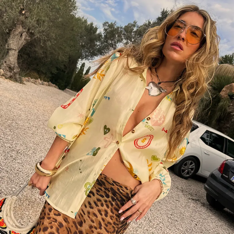 Sundazed Summer Miley Shirt sold by Never Fully Dressed