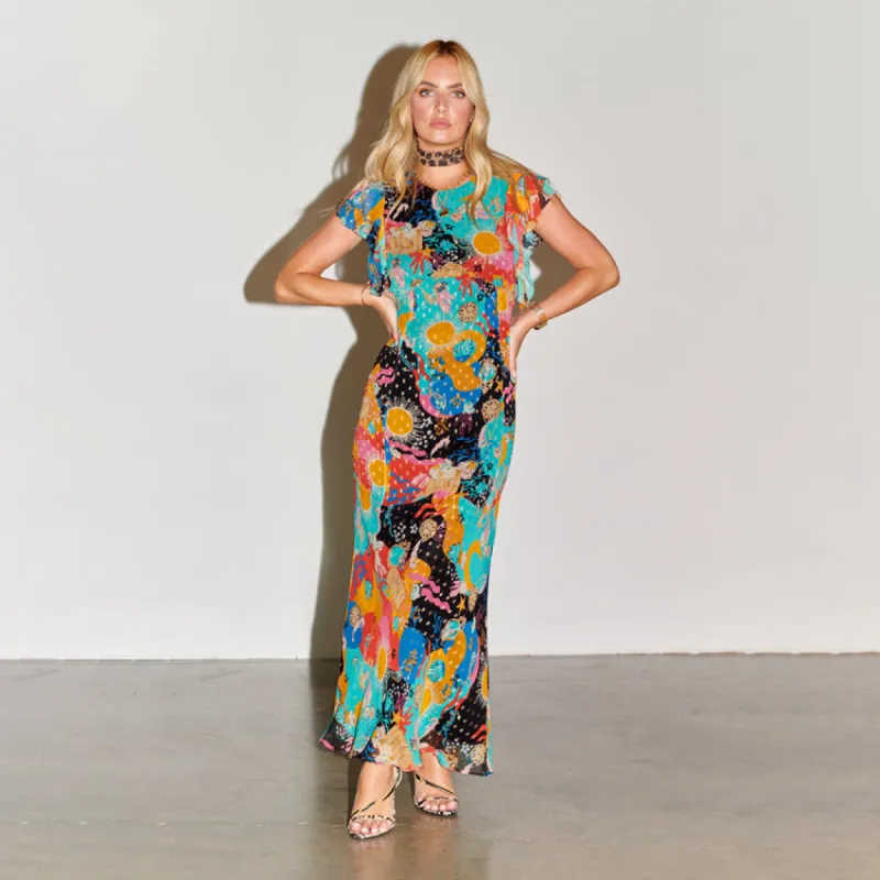 Lunar Treasure Maxi Dress sold by Never Fully Dressed