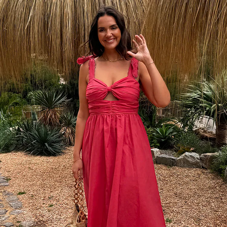 Red Elspeth Dress sold by Never Fully Dressed