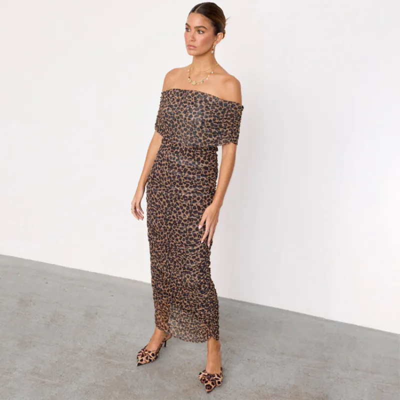 Leopard Diaz Dress sold by Never Fully Dressed