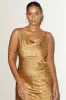 Gold Mya Dress With Gold Fleck sold by Never Fully Dressed