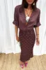 Coco Plisse Jaspre Skirt sold by Never Fully Dressed