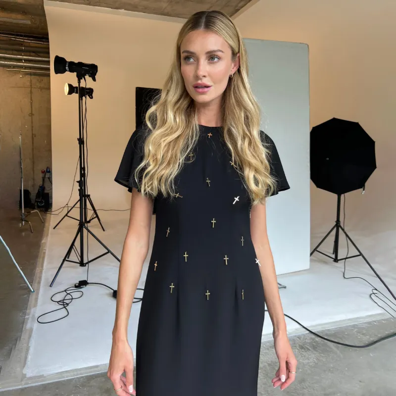 Black Leah Dress sold by Never Fully Dressed