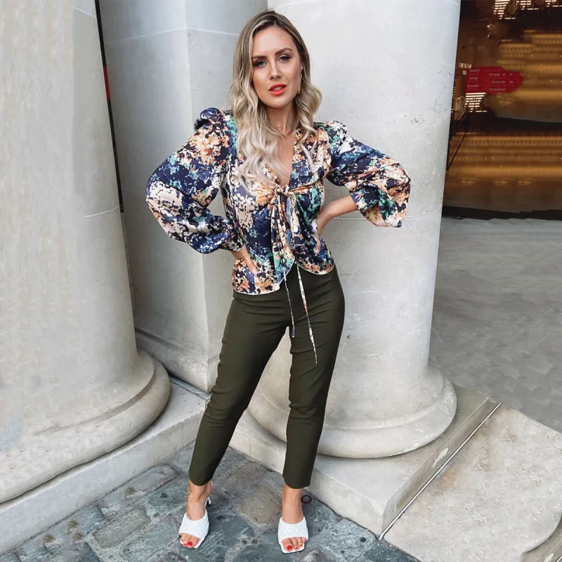 Khaki 55 Pant made by Never Fully Dressed