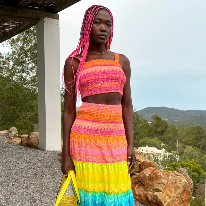 Evisa Crop Top sold by Never Fully Dressed