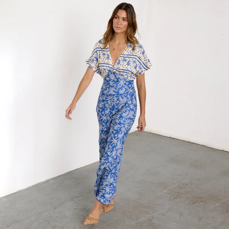 Blue Mosaic Elodie Dress Petite sold by Never Fully Dressed