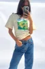 Cream Scenery T-Shirt sold by Never Fully Dressed