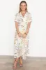 Cotton Linen Snake Brooklyn Dress sold by Never Fully Dressed