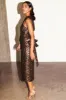 Leopard Jacquard Jaspre Skirt sold by Never Fully Dressed