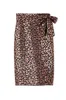 Leopard Jacquard Jaspre Skirt sold by Never Fully Dressed