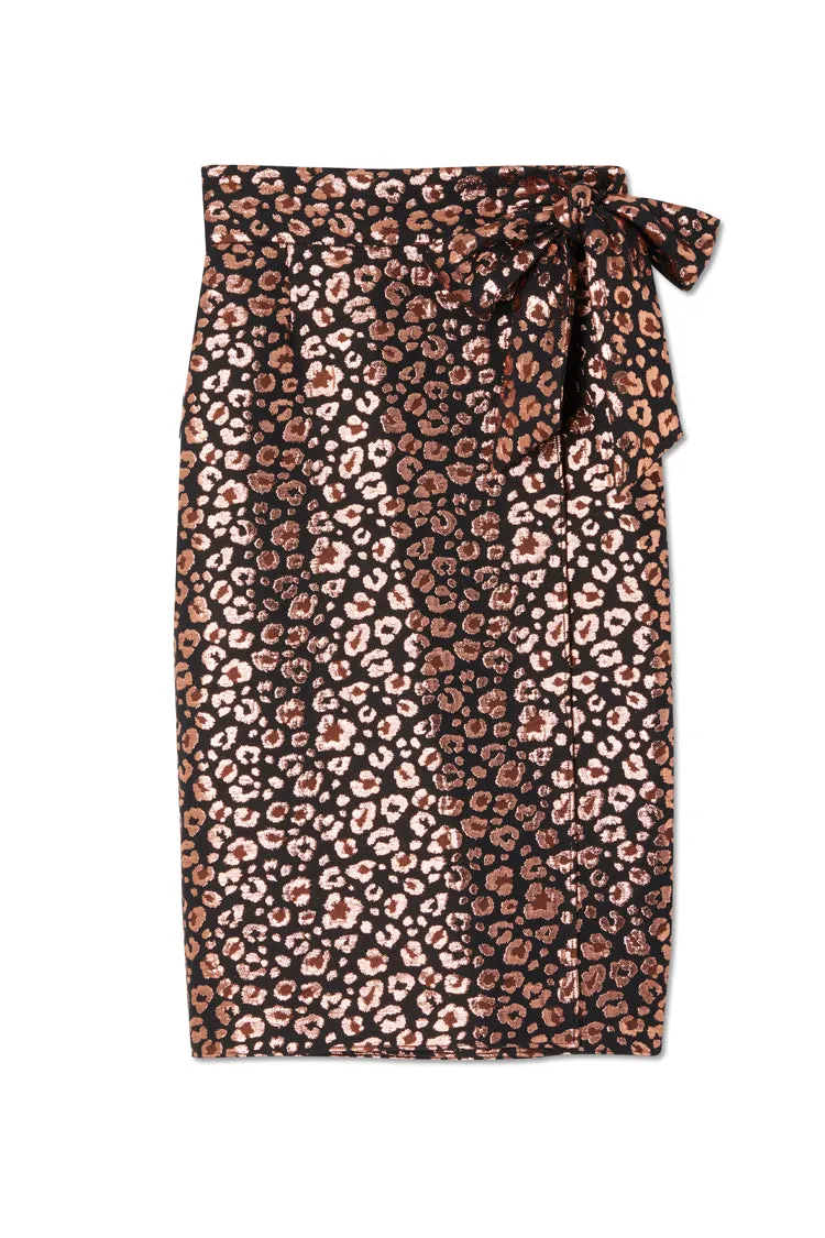 Leopard Jacquard Jaspre Skirt sold by Never Fully Dressed product image thumbnail 5