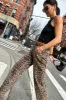 Leopard Lucia Scallop Detail Jeans Petite sold by Never Fully Dressed