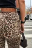 Leopard Lucia Scallop Detail Jeans Petite sold by Never Fully Dressed