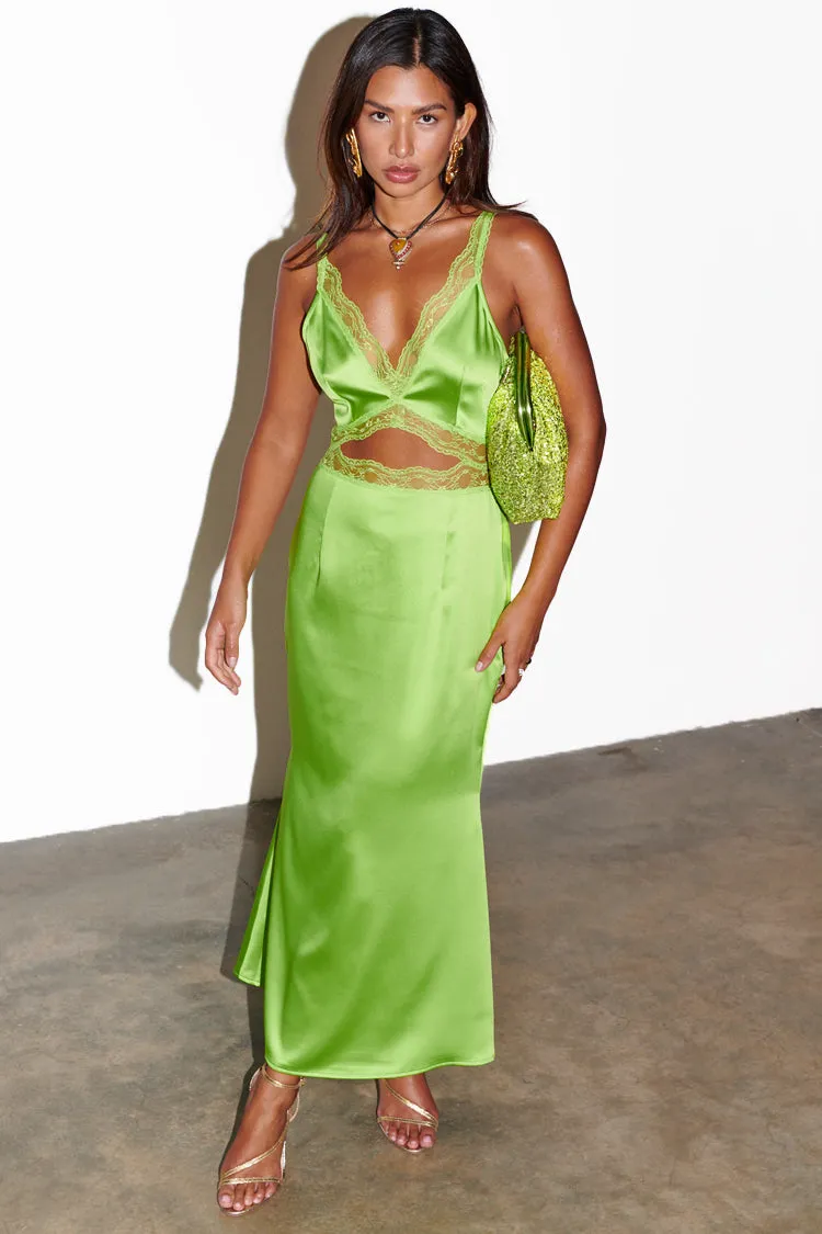 Lime Mimi Dress sold by Never Fully Dressed product image thumbnail 2