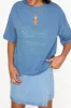 Washed Blue NFD T-Shirt sold by Never Fully Dressed