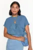 Washed Blue NFD T-Shirt sold by Never Fully Dressed