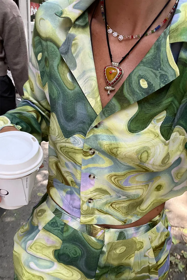 Green Marble Top sold by Never Fully Dressed product image thumbnail 3