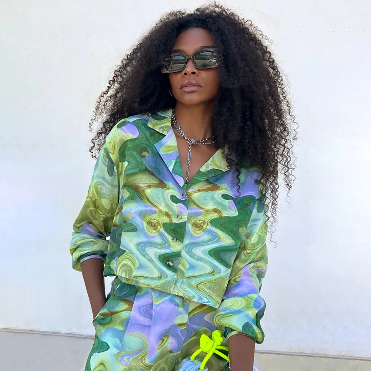 Green Marble Top sold by Never Fully Dressed