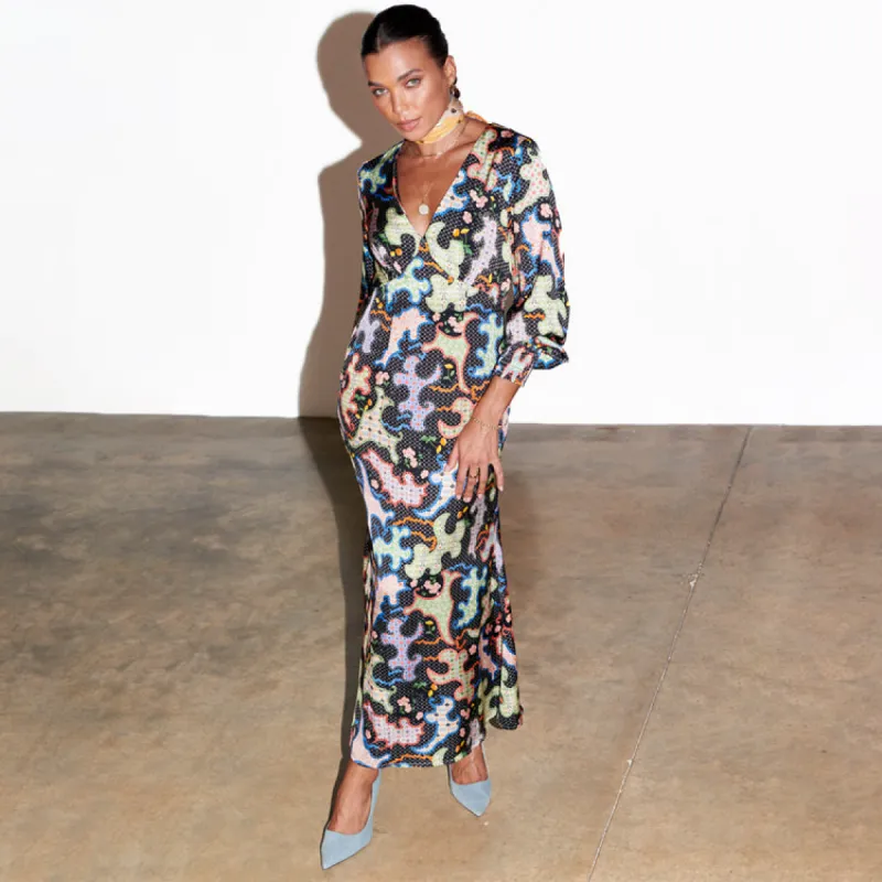 Black Magnolia Louella Dress Petite sold by Never Fully Dressed