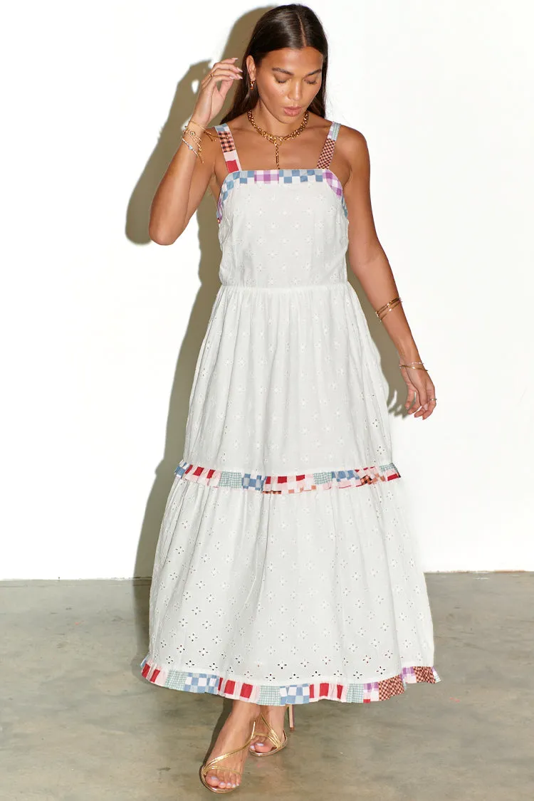 Ivory Clash Check Dress sold by Never Fully Dressed product image thumbnail 2