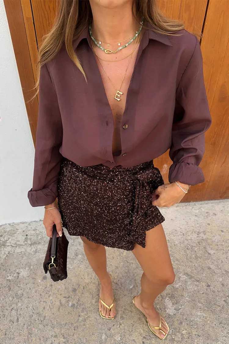 Chocolate Miley Shirt sold by Never Fully Dressed product image thumbnail 2