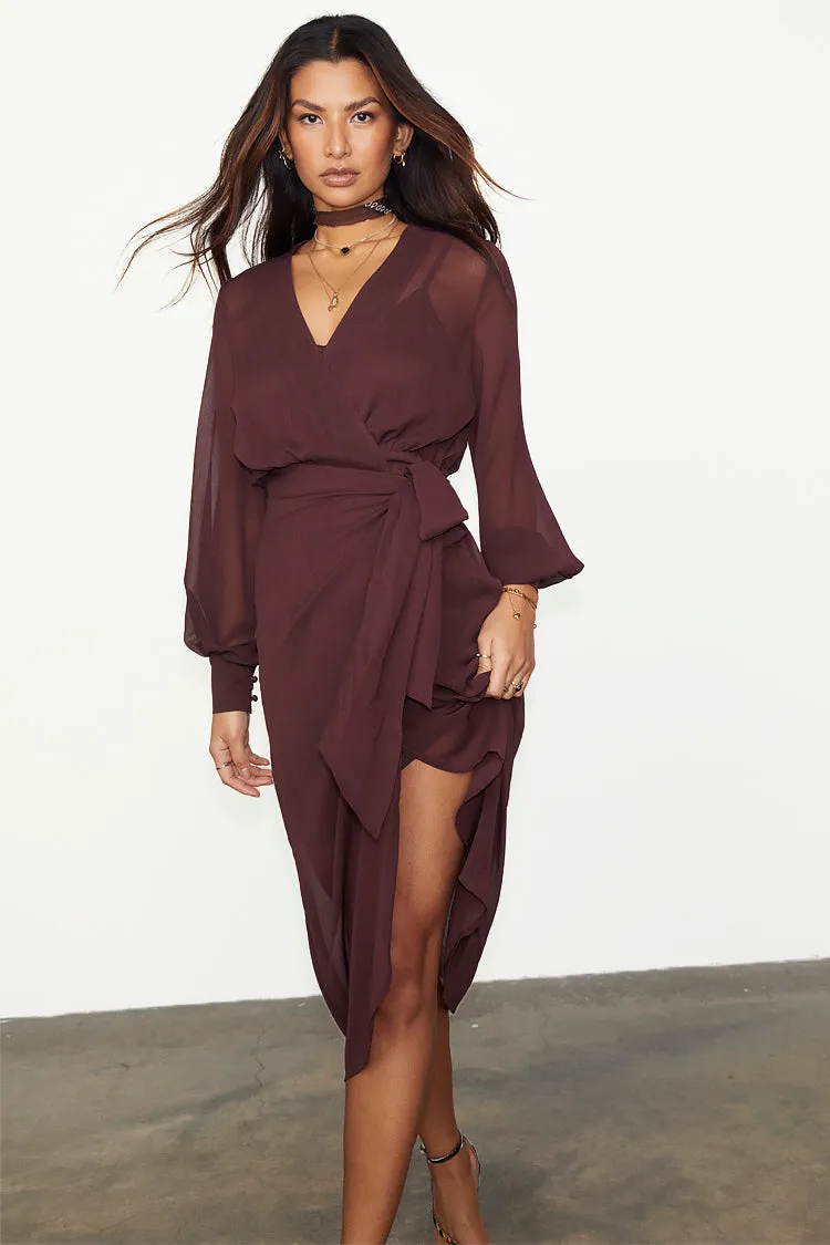 Coco Sheer Midaxi Vienna Dress Petite sold by Never Fully Dressed product image thumbnail 4