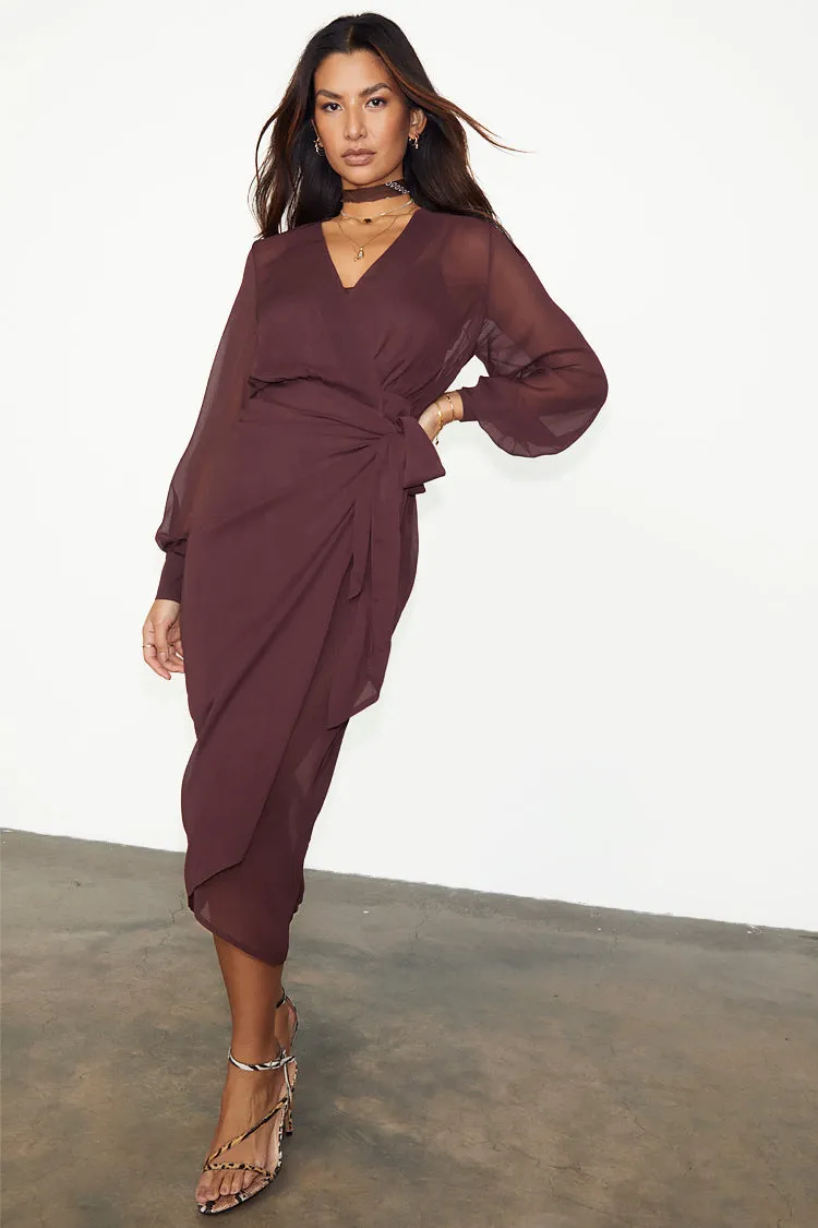 Coco Sheer Midaxi Vienna Dress Petite sold by Never Fully Dressed product image thumbnail 3