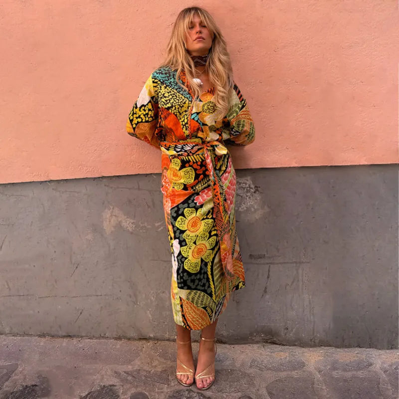 Fiji Midi Jaspre Wrap Skirt sold by Never Fully Dressed