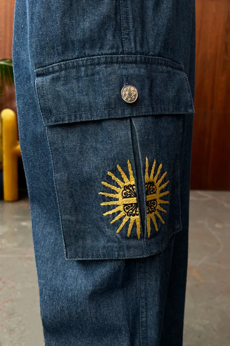 Denim Mystical Cargos sold by Never Fully Dressed product image thumbnail 4