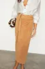 Suede Jaspre Skirt sold by Never Fully Dressed