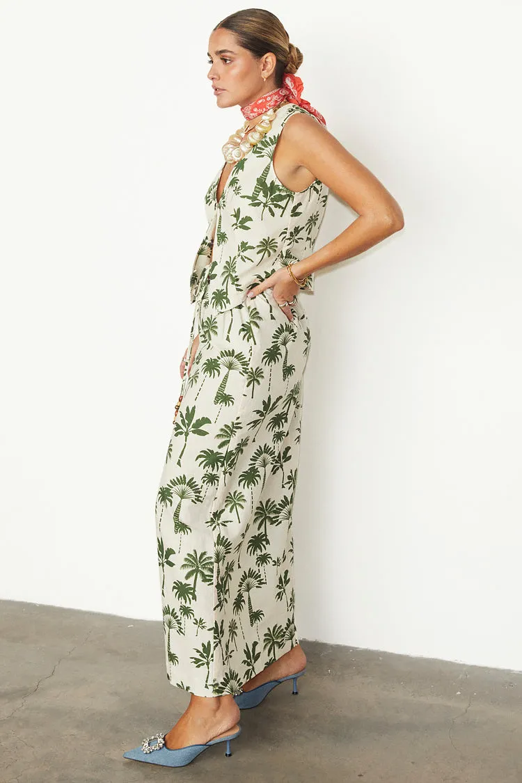 Green Palm Amy Skirt sold by Never Fully Dressed product image thumbnail 4