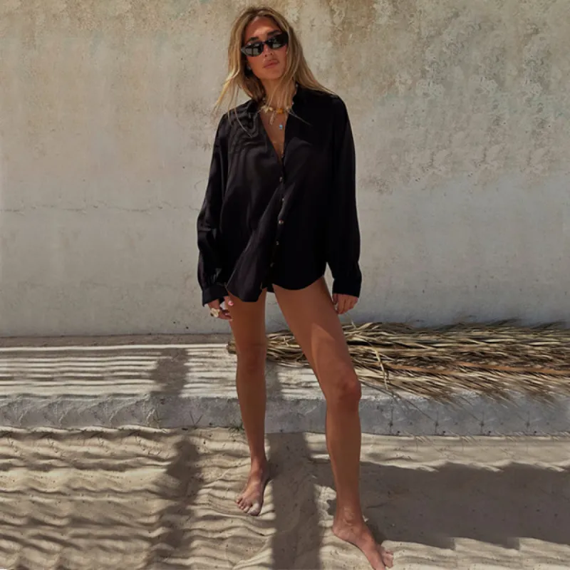 Black Miley Shirt sold by Never Fully Dressed