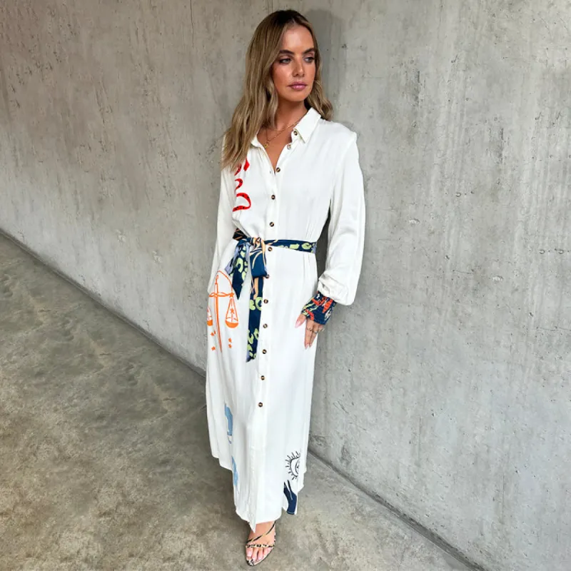 Mystical Shirt Dress Petite sold by Never Fully Dressed