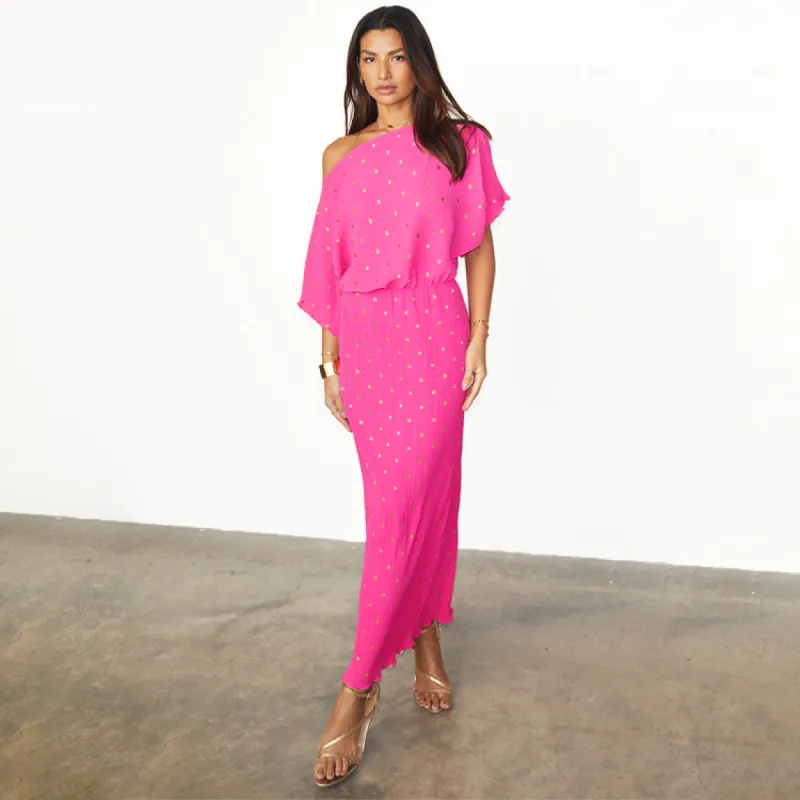 Pink Tilly Dress Petite sold by Never Fully Dressed