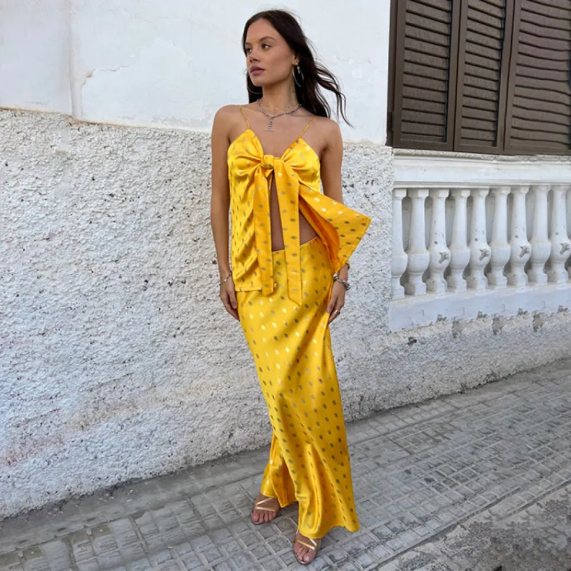 Sunshine Maxi Dorris Skirt sold by Never Fully Dressed