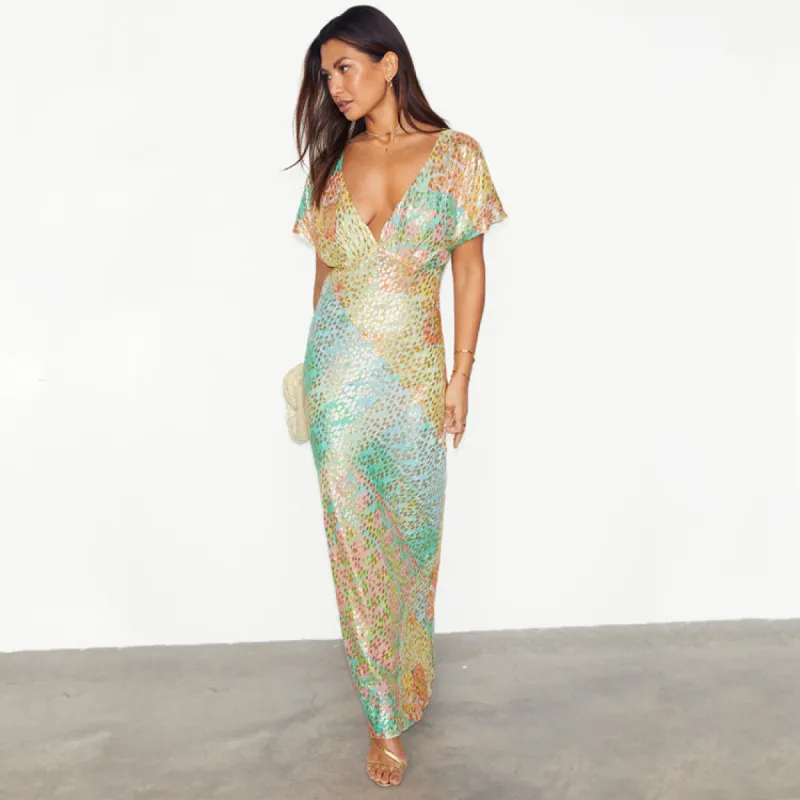 Pastel Boho Elodie Dress Petite sold by Never Fully Dressed